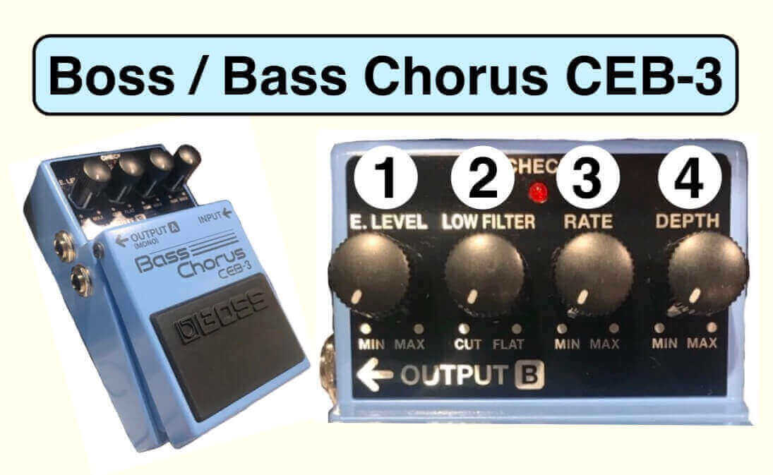 ベース用コーラスエフェクターの使い方・おすすめ紹介〜試奏音源♪〜 BasstheWorldベースザワールド